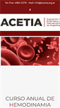 Mobile Screenshot of acetia.org.ar